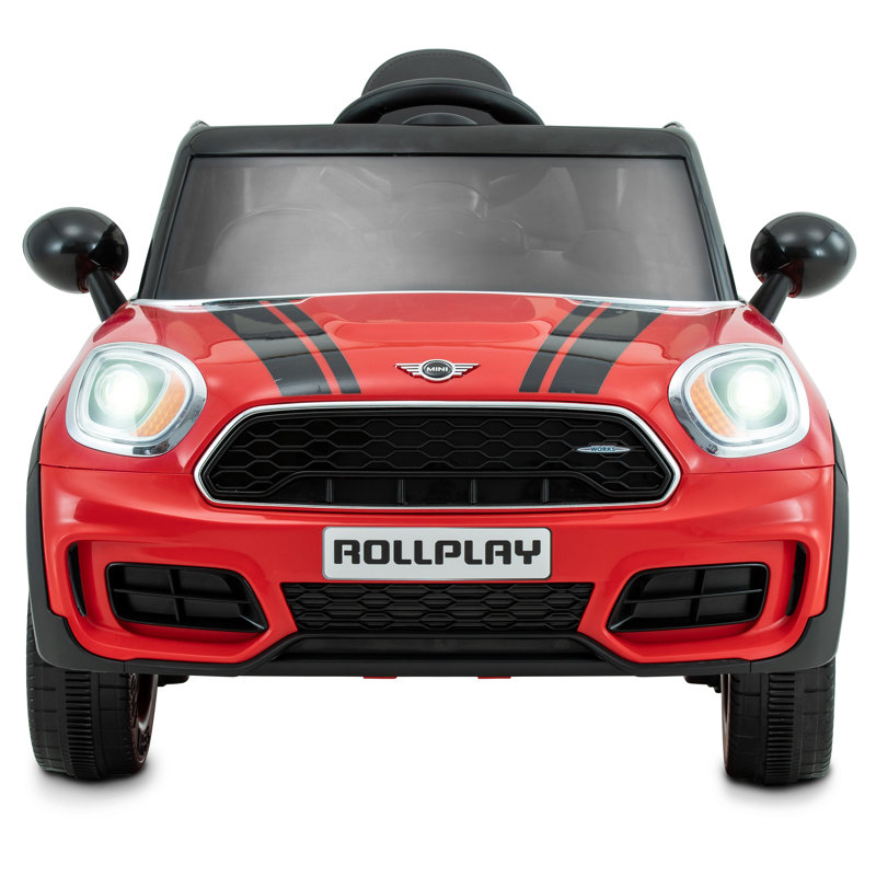 RollPlay MINI Countryman 6 Volt Battery Ride On Vehicle Red Reviews Wayfair